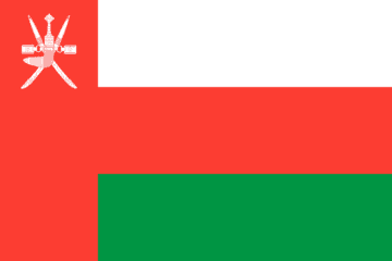 A flag of oman is shown.