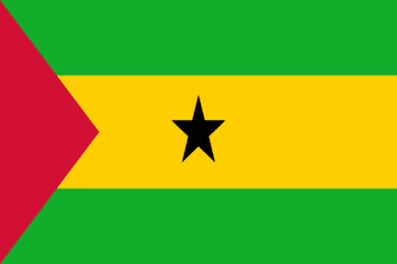 A flag of the republic of ghana.